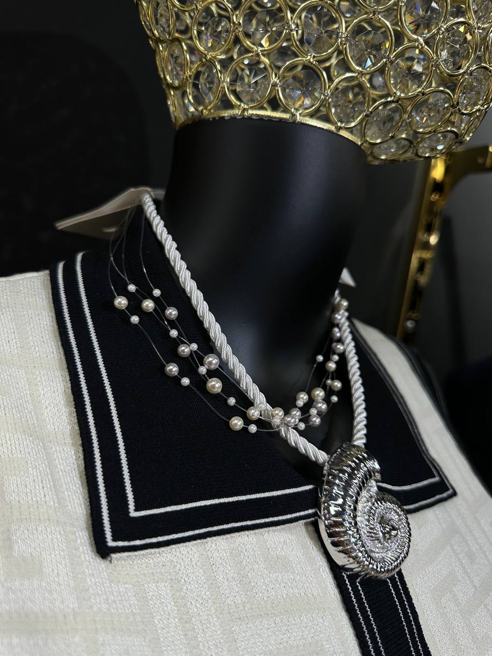 Колье ракушка