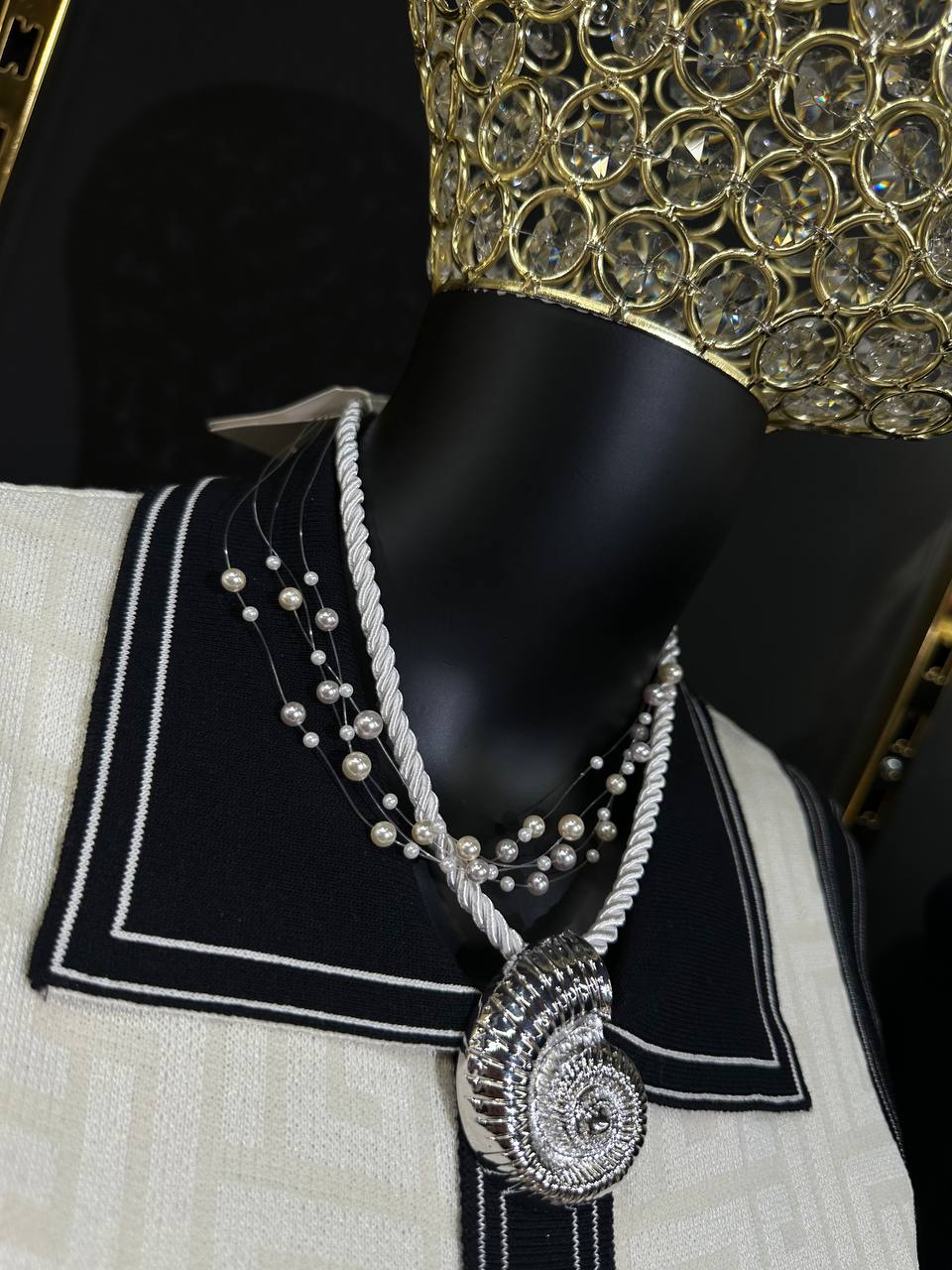 Колье ракушка